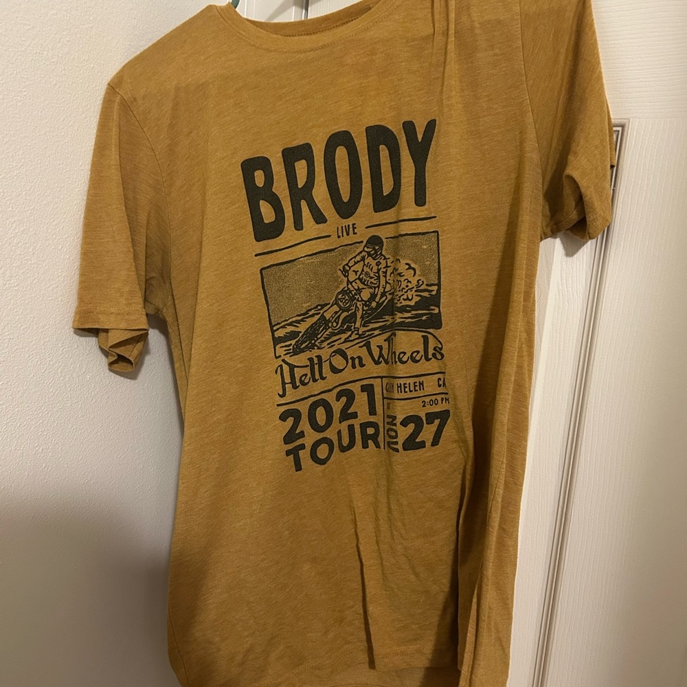 Tan Graphic T-Shirt